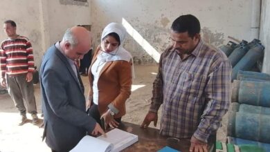 نائب محافظ القليوبية تقود حملة تموينية بقرى كفر شكر