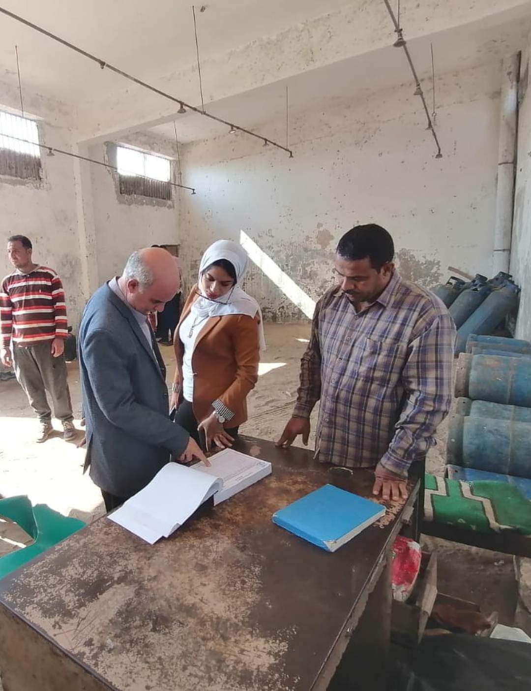 نائب محافظ القليوبية تقود حملة تموينية بقرى كفر شكر