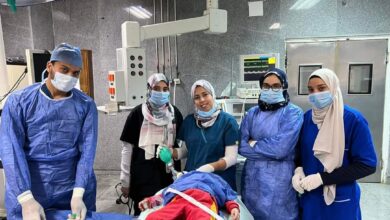 صور - إنقاذ حياة طفل ابتلع حبة "سوداني" بمستشفى بنها الجامعي صور - إنقاذ حياة طفل ابتلع حبة "سوداني" بمستشفى بنها الجامعي