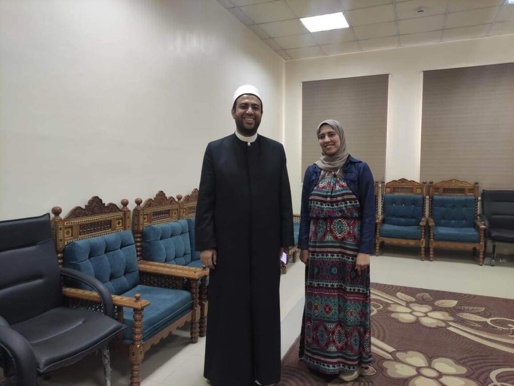 سماحة الدين...حوار اعلامي بشبان بنها 
