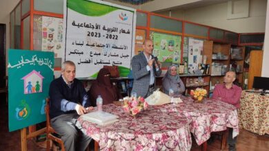 شبان بنها تنظم ندوة حول فلسفه التربيه الايجابيه