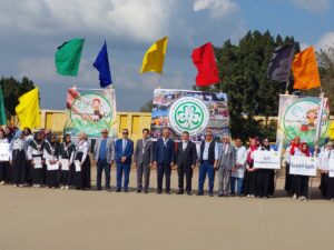 رئيس جامعة بنها يتابع انطلاق ماراثون انتخابات الاتحادات الطلابية بالجامعة