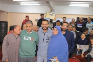 صور - مركز شباب كفر منصور بالقليوبية ينظم حفل تكريم للفائزين في المسابقة العلمية