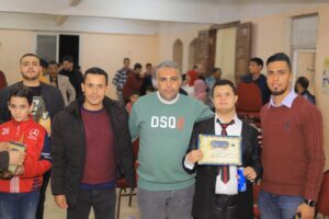 صور - مركز شباب كفر منصور بالقليوبية ينظم حفل تكريم للفائزين في المسابقة العلمية