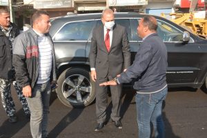 تعرف على أخر أعمال رصف المرحلة الثانية من شارع فريد ندا