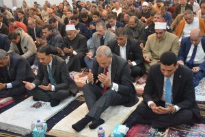 محافظ القليوبية يفتتح المسجد الكبير بقرية الزهويين بمدينة شبين القناطر - صور