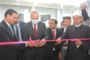 محافظ القليوبية يفتتح المسجد الكبير بقرية الزهويين بمدينة شبين القناطر - صور