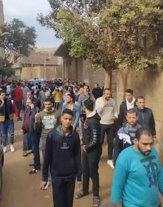 صور - تشييع جثمان الطفل زياد ضحية التليفون بالخانكة