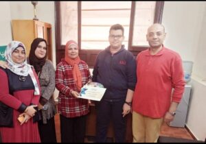 شبان بنها تكرم المتفوقين في اللغة العربية