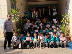 أبناء شبان بنها  فى ضيافة الهلال الأحمر