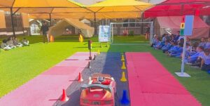 شبان بنها تنظم حملة للتوعية باشارات المرور