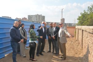 محافظ القليوبيه يتابع المشروعات الجاري تنفيذها بمدن بنها وشبرا الخيمة