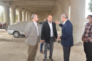 محافظ القليوبيه يتابع المشروعات الجاري تنفيذها بمدن بنها وشبرا الخيمة