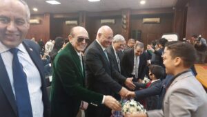 صبحي يشاهد نموذج محاكاة مجلس النواب حول "تجفيف منابع الفساد"