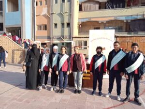 الشبان تحصد المركز الأول على مستوى إدارة بنها في مسابقة المدرسة صديقة للبيئة