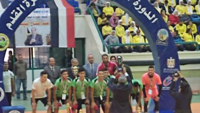 جامعة بنها تفوز بالميدالية الذهبية وتحصد كأس الدورة العربية السابعة عشر لخماسيات كرة القدم للجامعات جامعة بنها تفوز بالميدالية الذهبية وتحصد كأس الدورة العربية السابعة عشر لخماسيات كرة القدم للجامعات
