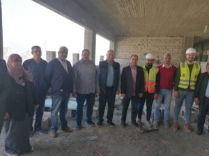 رئيس جامعة بنها يتفقد المشروعات الإنشائية الجديدة بكفر سعد 