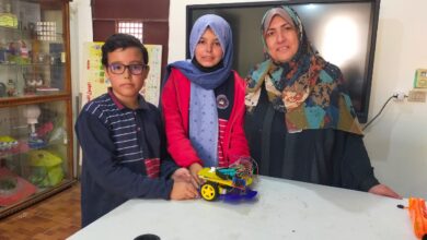 نوران وعبد الرحمن شقيقان ابتكرا سيارة ذكية صديقة للبيئة