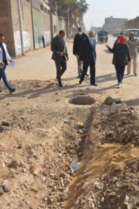 محافظ القليوبية يتفقد مشروع رصف محور الباسوسية ورصف طريق أبو الغيط الحادثة