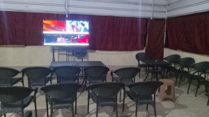 صور - استعداد مراكز الشباب بالقليوبية لمشاهدة مبارة فرنسا والمغرب