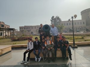 شبان بنها تنظم زيارة الي المتحف الحربى