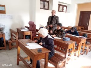 شبان بنها تعقدمحاكاة لاختبارات الشهادة الاعدادية