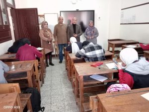 شبان بنها تعقدمحاكاة لاختبارات الشهادة الاعدادية