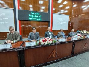 رئيس جامعة بنها يشهد إحتفال كلية الطب بتجديد الإعتماد الأكاديمي