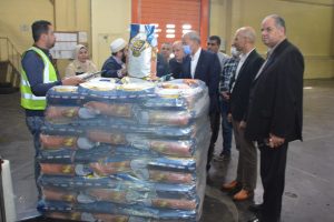 محافظ القليوبيه يتفقد مصنع لـ "الأرز" بالمنطقه الصناعيه بالعبور