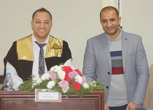 جامعة بنها تمنح الدكتوراه للباحث علاء  الشعراوي بتقدير امتياز