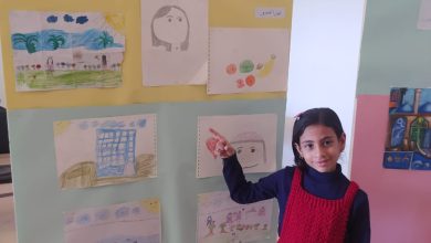 نورا عمرو إبنة الشبان بمعرض الفنون التشكيلية بقصر ثقافة بنها نورا عمرو إبنة الشبان بمعرض الفنون التشكيلية بقصر ثقافة بنها