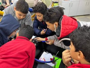 التنافس الشريف للقمه بين طلاب شبان بنها