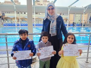 شبان بنها تكرم فراشات عيد الطفولة