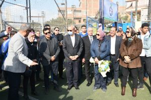 وزير الشباب يفتتح أعمال التطوير بمركز شباب باسوس ويتفقد مراكز شباب شبرا الخيمة