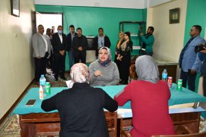 وزير الشباب يفتتح مركز التخاطب وتنمية مهارات القادرون باختلاف ببنها