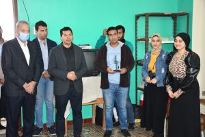 وزير الشباب يفتتح مركز التخاطب وتنمية مهارات القادرون باختلاف ببنها