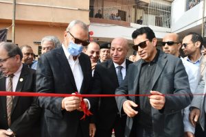 وزير الشباب والرياضة يفتتح ملعب قانونى وملعب متعدد بنادى القناطر الخيرية