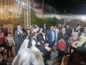 الفنان الصاعد محمد عزمي يحتفل بزفافه ... ألف مبروك