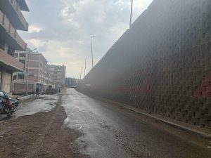 صور .. سقوط أمطار على عدة مناطق بمحافظة القليوبية