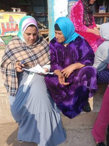 نشاط مكثف لمعهد الخدمة الاجتماعية ببنها في مبادرة حياه كريمة