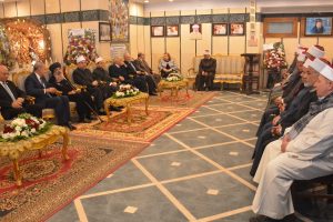 محافظ القليوبية يقدم التهاني للأقباط بمناسبة عيد الميلاد المجيد - صور