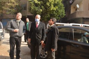 محافظ القليوبية يتفقد دار الضيافة بحي غرب شبرا الخيمة ويوجه بإستغلال الجراج لإنشاء مكتب بريد