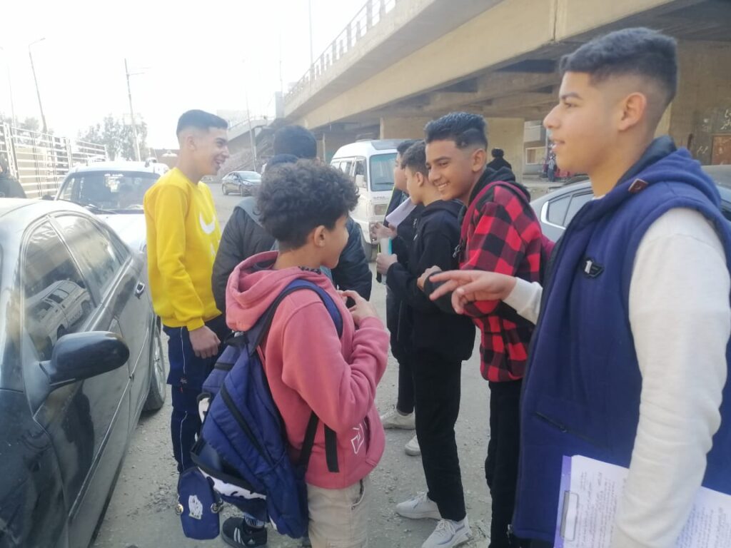 فرحة بين الطلاب بسبب سهولة امتحان اللغة العربية بالقليوبية