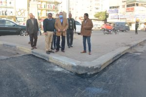 محافظة القليوبية يتفقد أعمال الرصف النهائية والترميم لنفق سعد زغلول بمدينة بنها