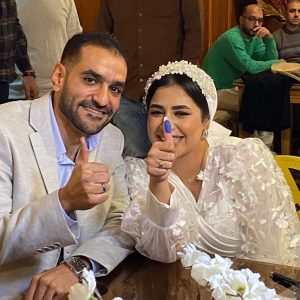 ألف مبروك عقد قران محمد ونورهان