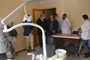 محافظ القليوبية يفتتح عيادات التأمين الصحي بمدينة طوخ