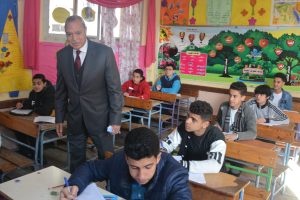 محافظ القليوبية يتفقد سير امتحانات الشهادة الإعدادية بمدارس بنها وكفر شكر