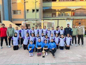 شبان بنها ابطال منطقة القليوبية لكرة اليد