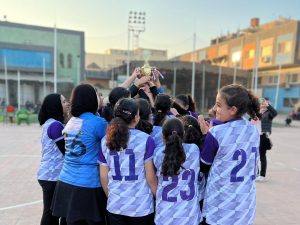 شبان بنها ابطال منطقة القليوبية لكرة اليد