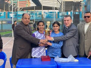 شبان بنها ابطال منطقة القليوبية لكرة اليد